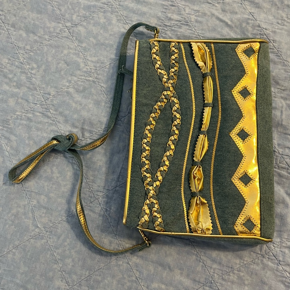 Vintage Denim Crossbody
